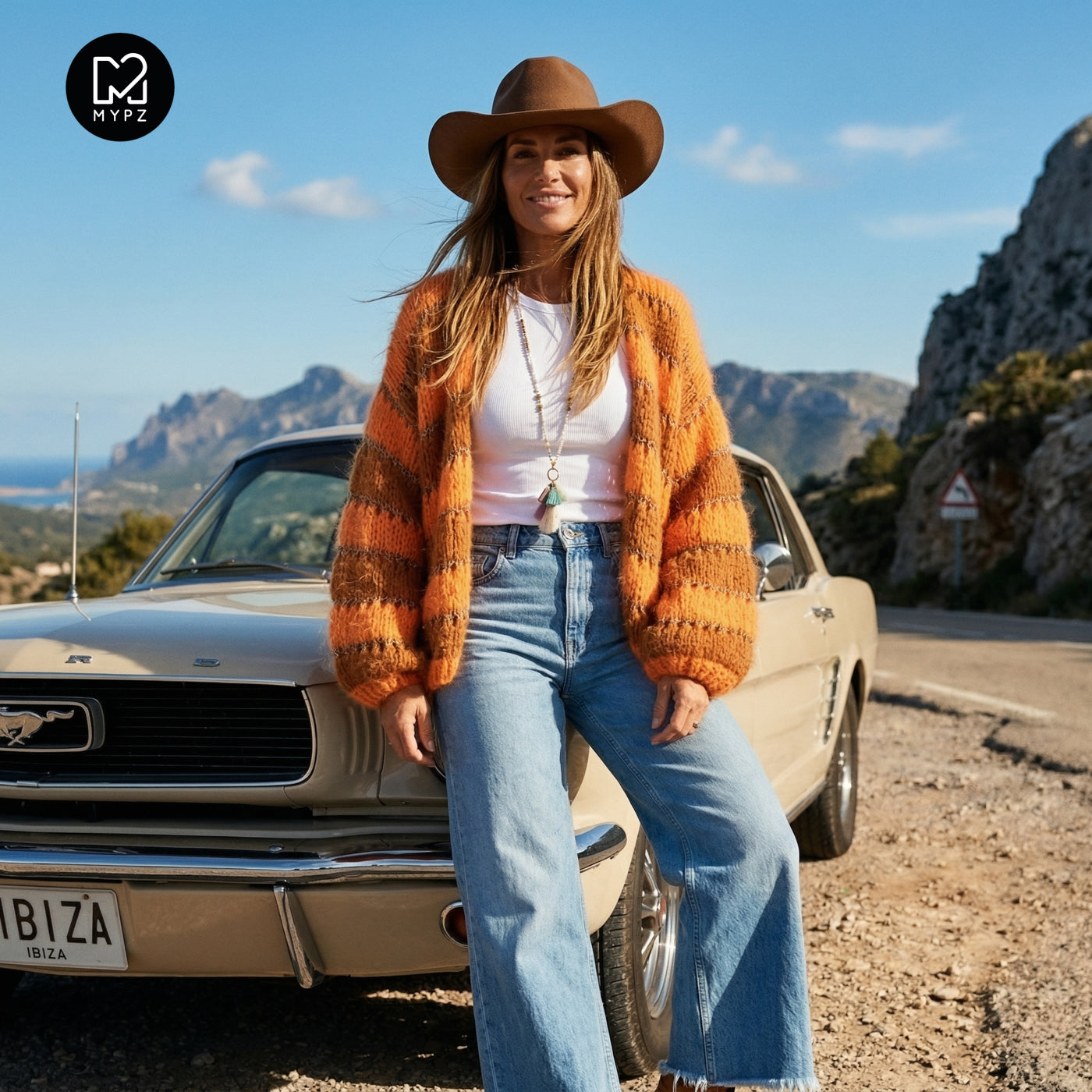 Breipatroon – MYPZ Light Alpaca vest Golden Flow No10 (ENG-NL-DE)