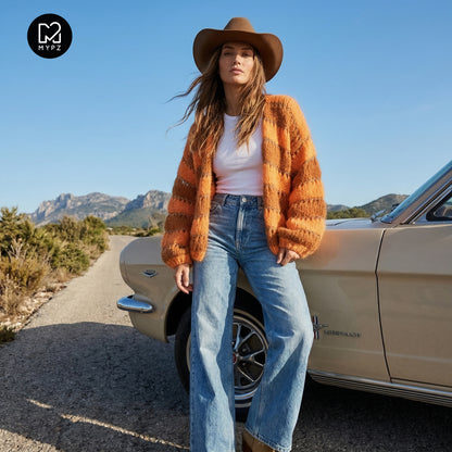 Breipatroon – MYPZ Light Alpaca vest Golden Flow No10 (ENG-NL-DE)