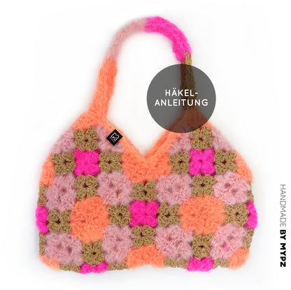 Crochet pattern - MYPZ Diamonds bag (ENG-NL-DE-FR-ES)