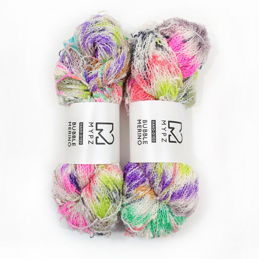 MYPZ Bubble Merino – hand-dyed Fusion