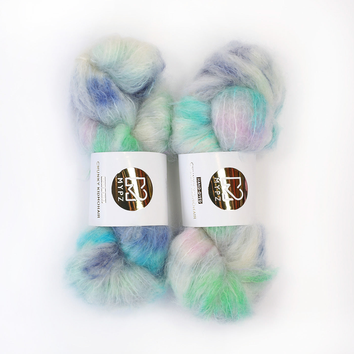 MYPZ Chunky kidmohair – hand-dyed Blue Lagoon