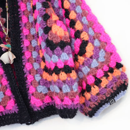 Haakpakket – MYPZ Hexagon Mohair Vest Wild (ENG-NL-DE)