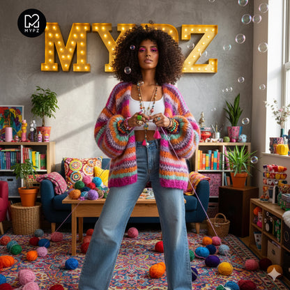 Breipatroon – MYPZ kort basic chunky vest Lavie (ENG-NL-ES)