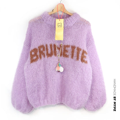Breipakket – MYPZ Light Mohair trui Brunette No8 (ENG-DE-NL)