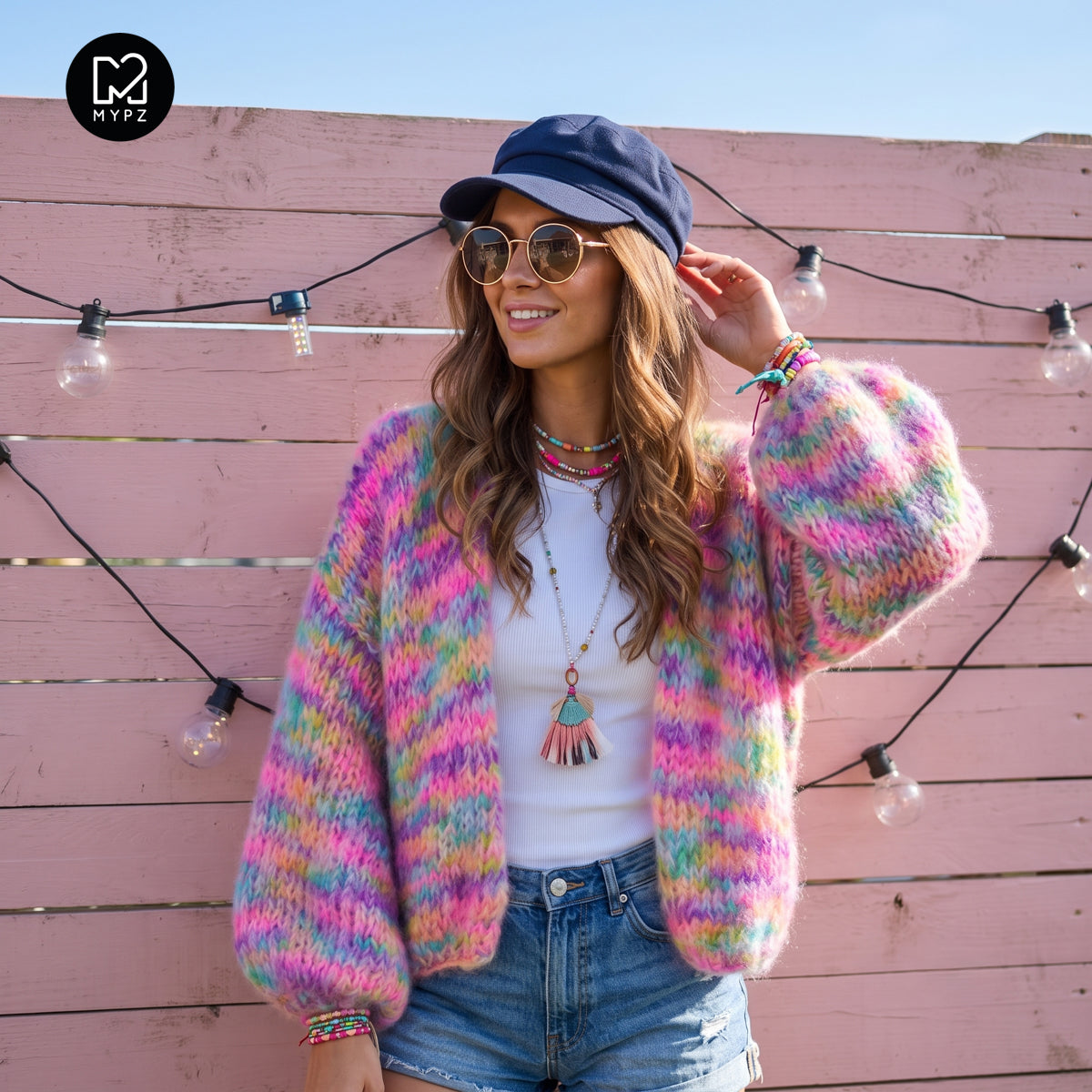 Breipakket – MYPZ Short Chunky Mohair Cardigan Maia No.15 (ENG-NL-DE)