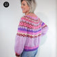 Knit pattern – MYPZ Nordic top-down sweater True Love No6 (ENG-NL-DE)