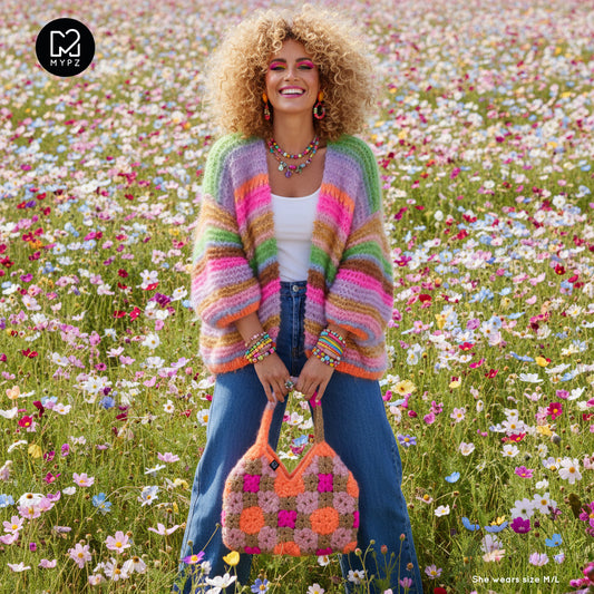 Crochet pattern - MYPZ Diamonds bag (ENG-NL-DE-FR-ES)