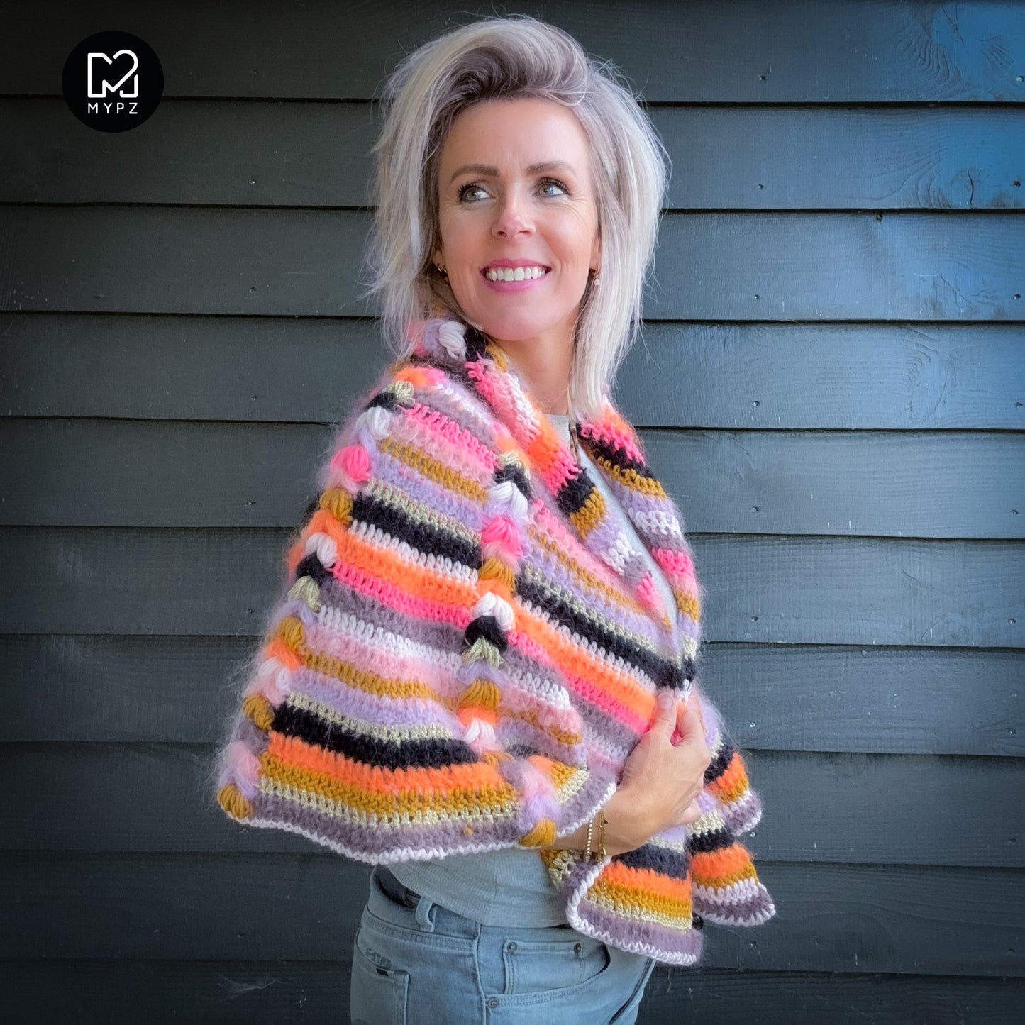 Haakpatroon - MYPZ Boho omslagdoek (ENG-NL-DE-FR-ES)