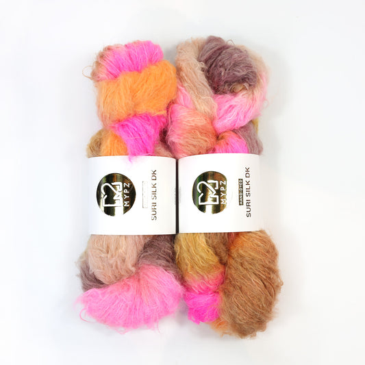 MYPZ Suri Silk DK – teint à la main Noisette