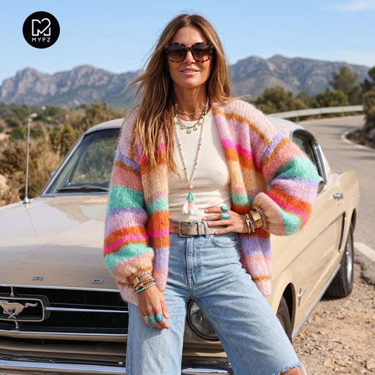 Breipakket – MYPZ Basic Light Mohair vest Talia No10 (ENG-NL)