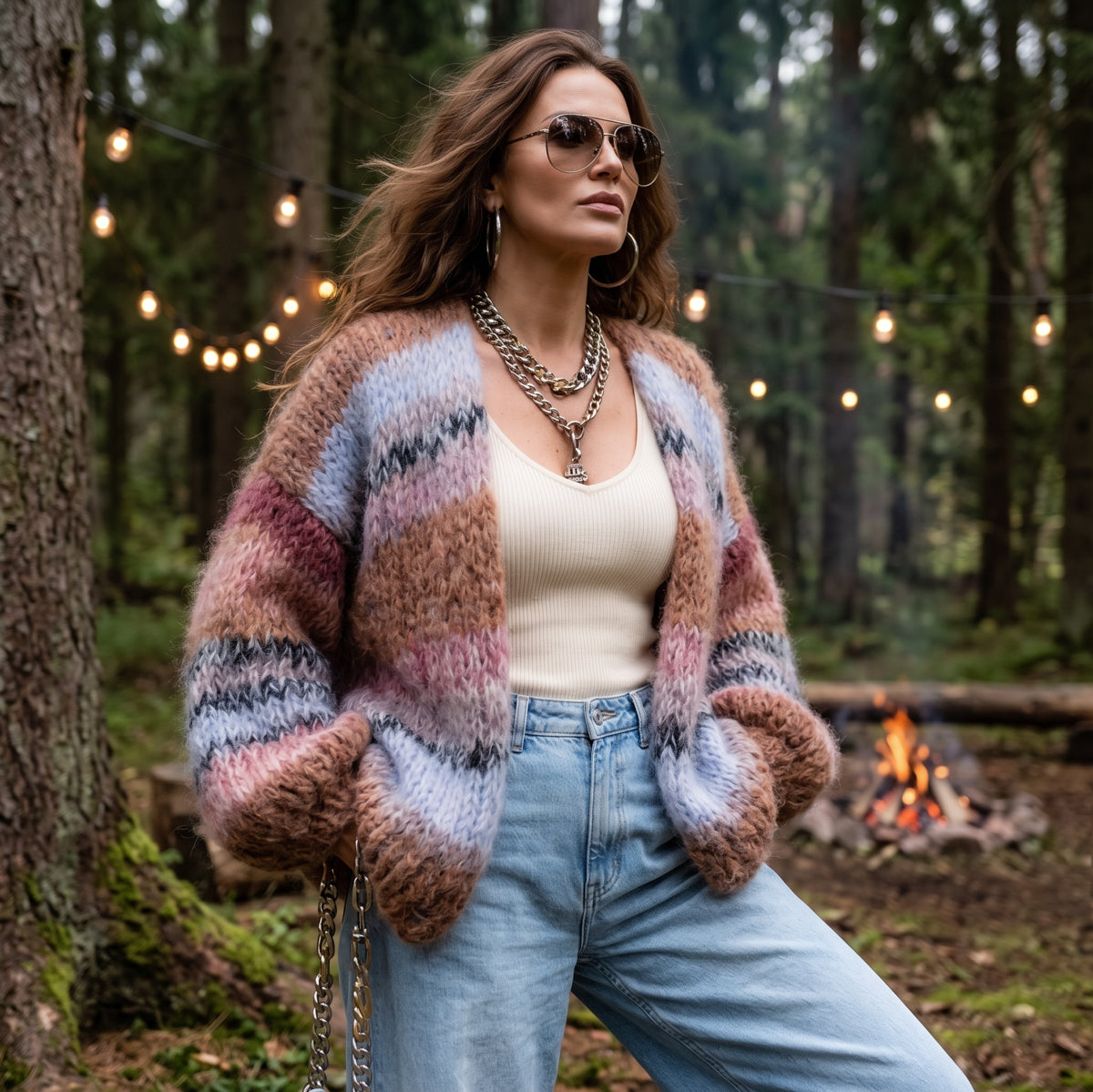 Breipatroon – MYPZ Chunky Mohair-vest Walnoot nr.15 (ENG-DE-NL-ES-FR-IT-DA-SV-NO)