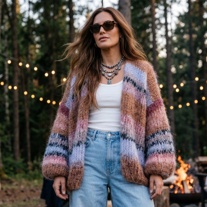 Breipatroon – MYPZ Chunky Mohair-vest Walnoot nr.15 (ENG-DE-NL-ES-FR-IT-DA-SV-NO)