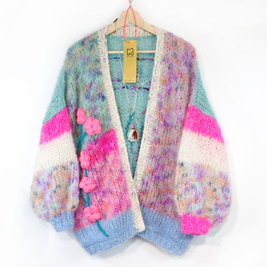 Cardigan Wild Romance en mohair épais MYPZ