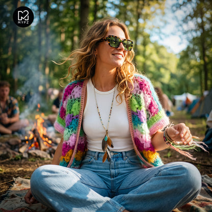 Haakpatroon - MYPZ Wildflower vest (ENG-NL-DE-FR-ES)