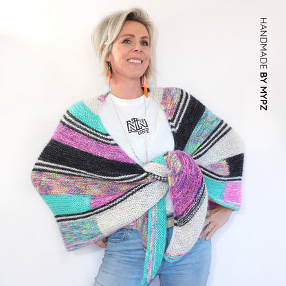 Breipatroon -Wings of Color omslagdoek No6 (ENG-NL)