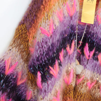 Knitting Kit – MYPZ Chunky Mohair Cardigan Boho Firefly No.15 (ENG-NL-DE)