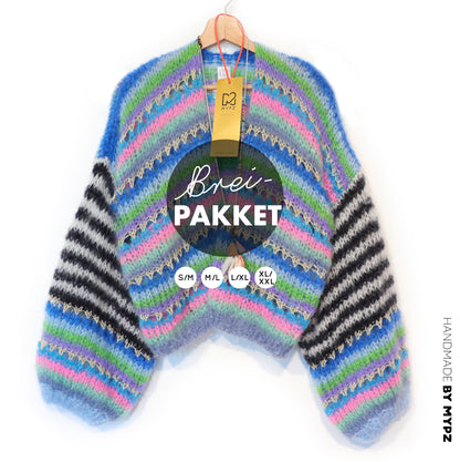 Breipakket – MYPZ Light Mohair Cardigan Beverly No10 (ENG-NL-DE)