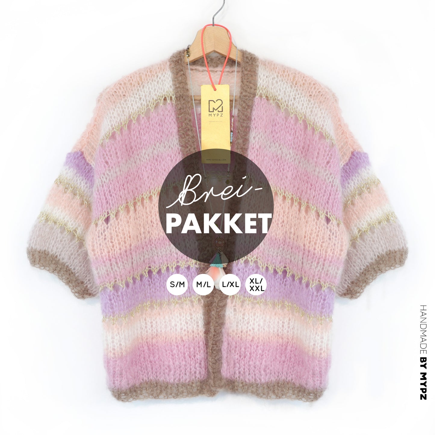 Breipakket – MYPZ Light Mohair Vest Milana No10 (ENG-NL-DE)