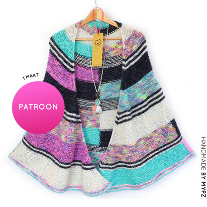 Breipatroon -Wings of Color omslagdoek No6 (ENG-NL)