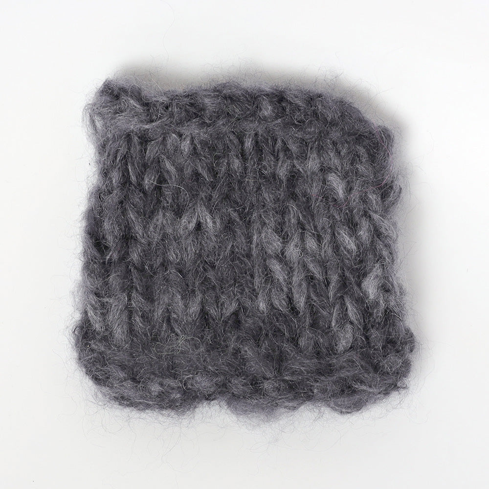 MYPZ Chunky kidmohair – hand-dyed Chalk Black