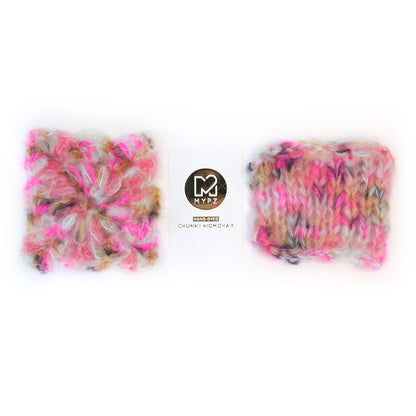 MYPZ Chunky kidmohair DK – handgeverfd Brighter Days