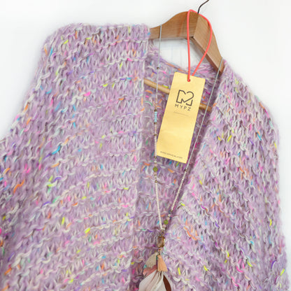 Knit pattern – MYPZ Short Chunky Mohair-Merino Cardigan Confetti Nights No.15 (ENG-NL-DE)