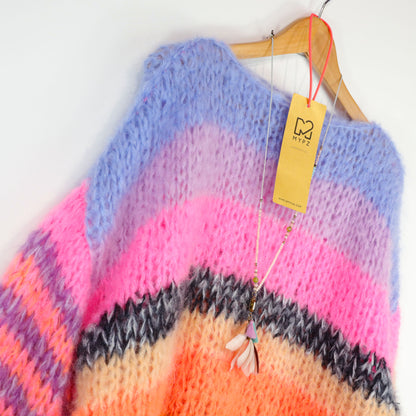 Knit pattern – MYPZ Basic Chunky Pullover Candy Heat No15 (ENG-NL-DE)