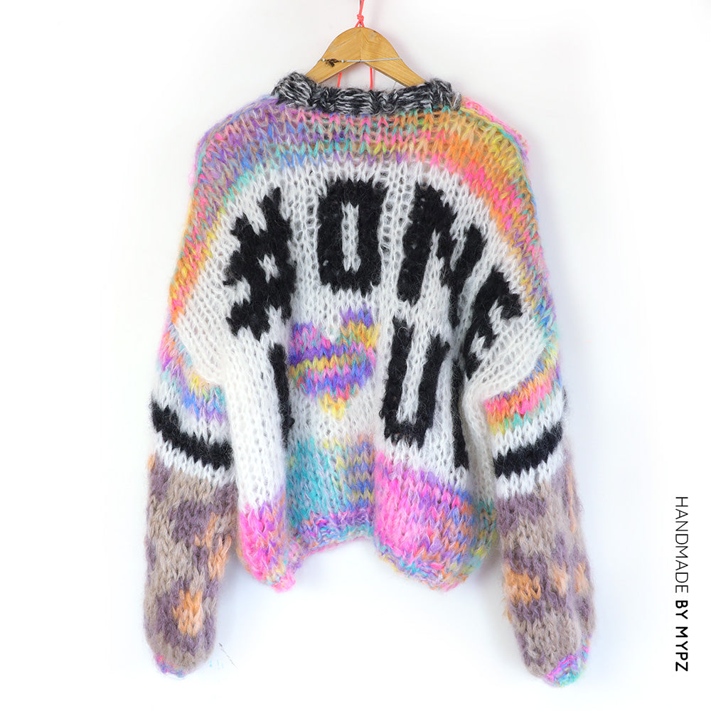 Chunky Mohair Pullover #Onelove