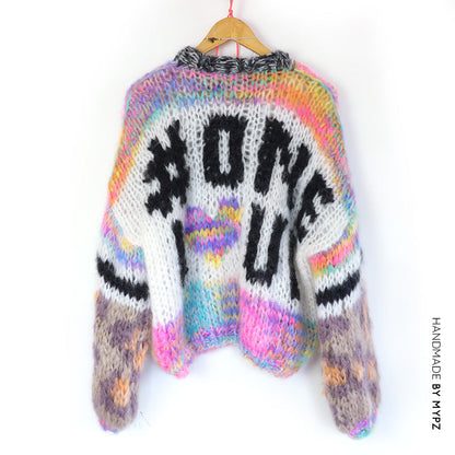 Breipatroon – MYPZ Chunky Mohair trui #ONELOVE No15 (ENG-NL)