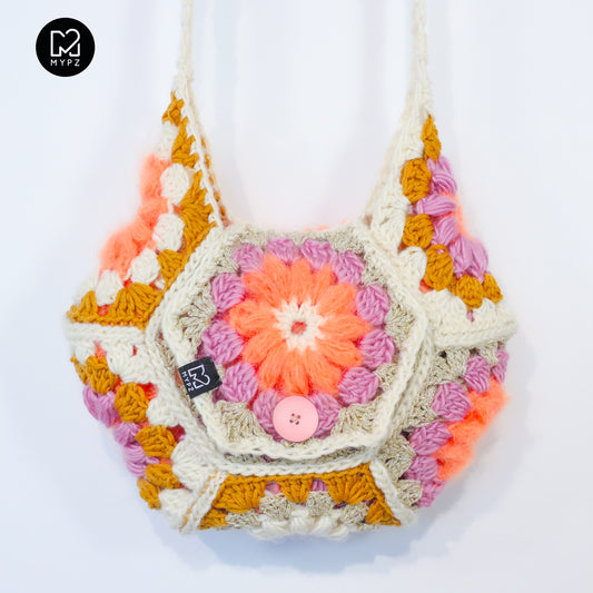 Haakpakket - MYPZ hexagon tas Elite (ENG-NL-DE)