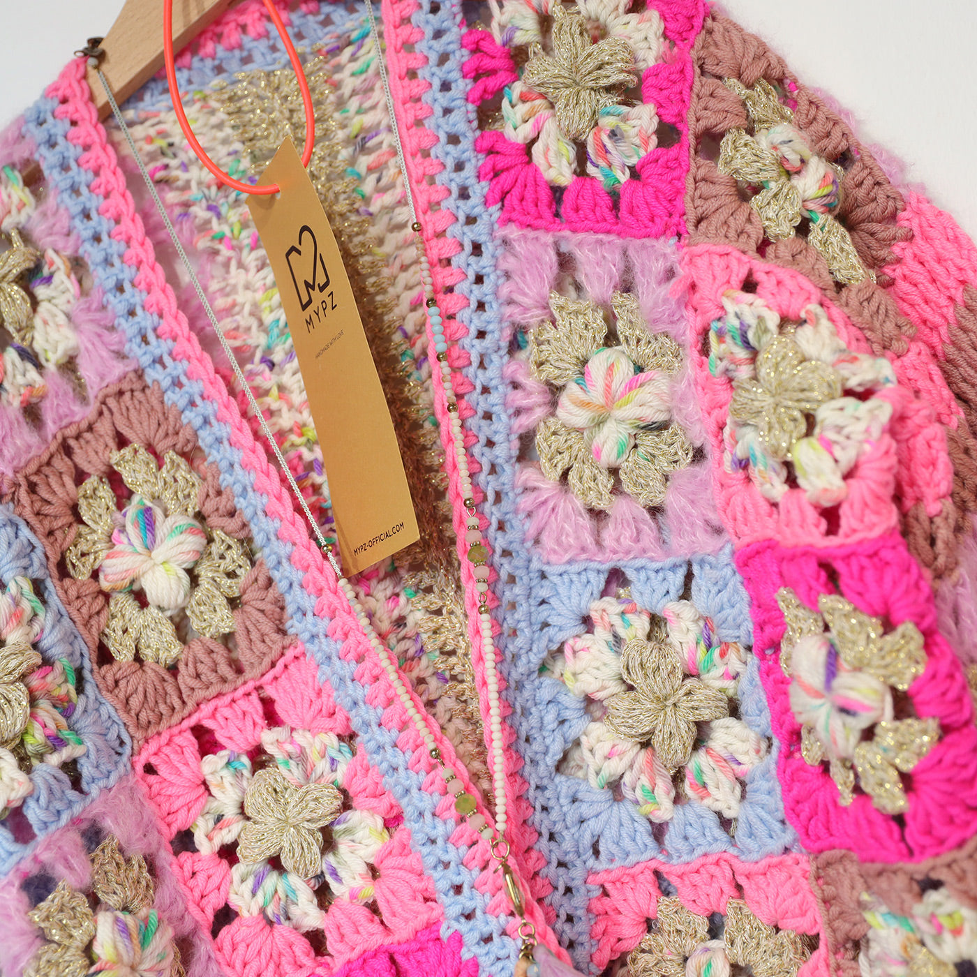 Crochet kit - Flowergranny cardigan Fusion for kids