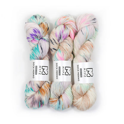 MYPZ Sock Merino Fade Set Supersweet