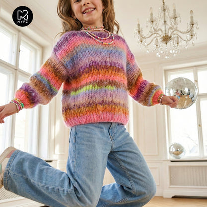 Breipatroon – MYPZ Chunky Mohair Pullover Fairy Fluff No12 (ENG-NL-DE)