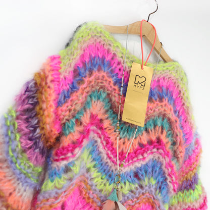 Breipatroon – MYPZ Chunky Mohair KIDS Pullover Wave No12 (ENG-NL-DE)