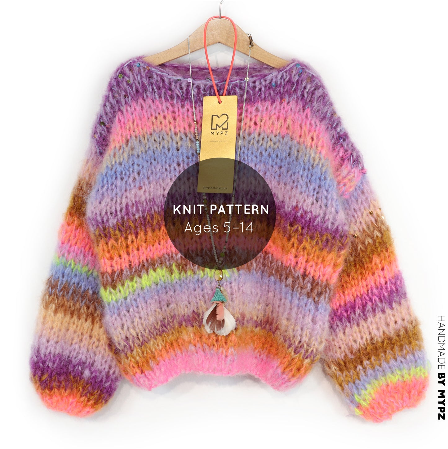 Breipatroon – MYPZ Chunky Mohair Pullover Fairy Fluff No12 (ENG-NL-DE)