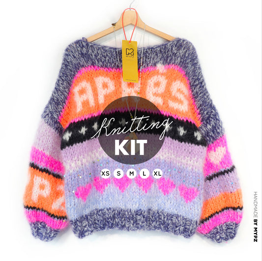 Breipakket – MYPZ Chunky Mohair Pullover Après Ski no9 No.9 (ENG-NL-DE)