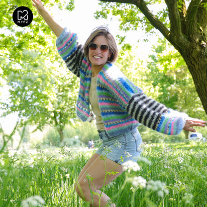 Breipakket – MYPZ Light Mohair Cardigan Beverly No10 (ENG-NL-DE)