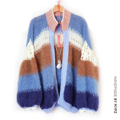 Breipakket – MYPZ Light Mohair Vest Blue Pop No.9 (ENG-NL)