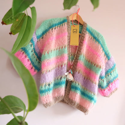 Knit pattern – MYPZ Light Mohair Cardigan Faby No10 (ENG-NL-DE)