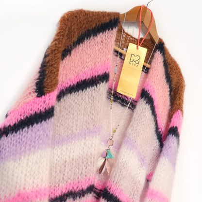 Knitting kit – MYPZ Basic Light Mohair Cardigan Jeanie No10 (ENG-NL-DE)