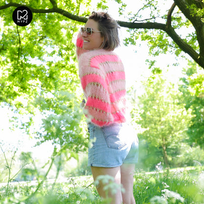 Breipakket – MYPZ kort Light Mohair Vest Summerflow No10 (ENG-NL-DE)