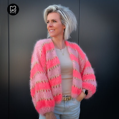 Breipakket – MYPZ kort Light Mohair Vest Summerflow No10 (ENG-NL-DE)