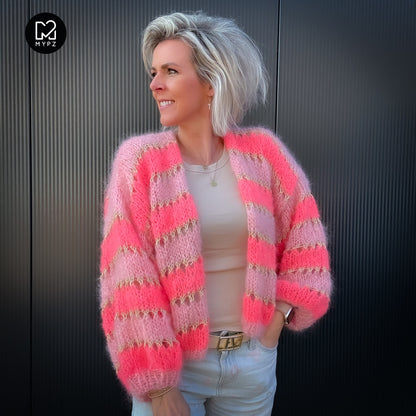 Breipakket – MYPZ kort Light Mohair Vest Summerflow No10 (ENG-NL-DE)