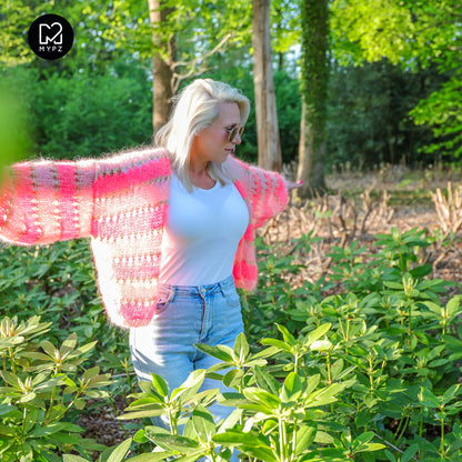 Breipakket – MYPZ kort Light Mohair Vest Summerflow No10 (ENG-NL-DE)