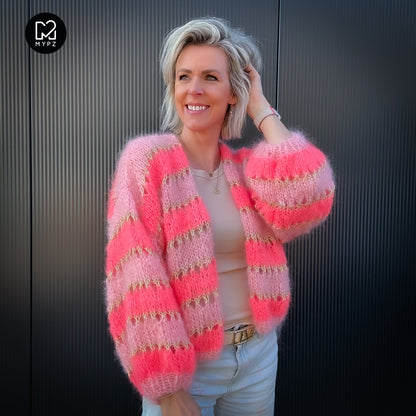 Breipakket – MYPZ kort Light Mohair Vest Summerflow No10 (ENG-NL-DE)