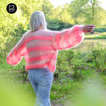 Breipakket – MYPZ kort Light Mohair Vest Summerflow No10 (ENG-NL-DE)