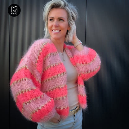 Breipakket – MYPZ kort Light Mohair Vest Summerflow No10 (ENG-NL-DE)