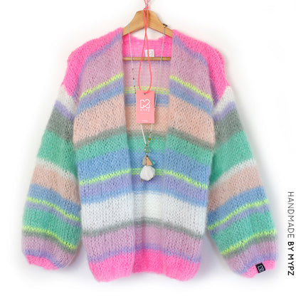 Breipakket – MYPZ Basic Light Mohair vest Helio No10 (ENG-NL)