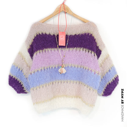 Light Mohair Purple top