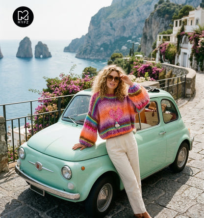 Breipatroon – MYPZ Short Chunky Pullover Neon Hearts No15 (ENG-NL-DE)